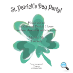 St Patricks Day invitations