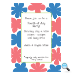 4th of july invitation cards